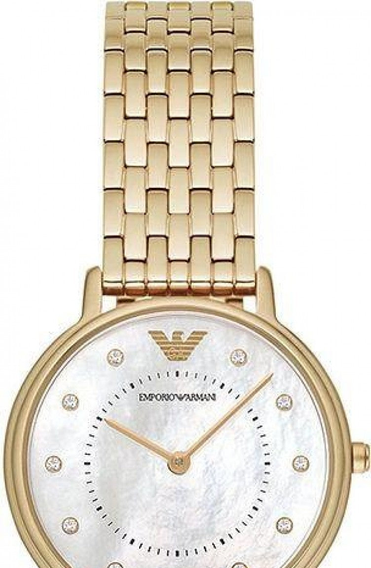 Buy Emporio Armani Women’s Analog Stainless Steel Mother of Pearl Dial 32mm Watch - AR11007 in Pakistan