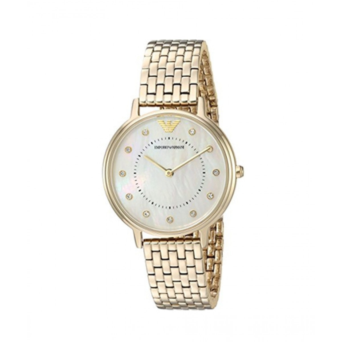 Buy Emporio Armani Women’s Analog Stainless Steel Mother of Pearl Dial 32mm Watch - AR11007 in Pakistan