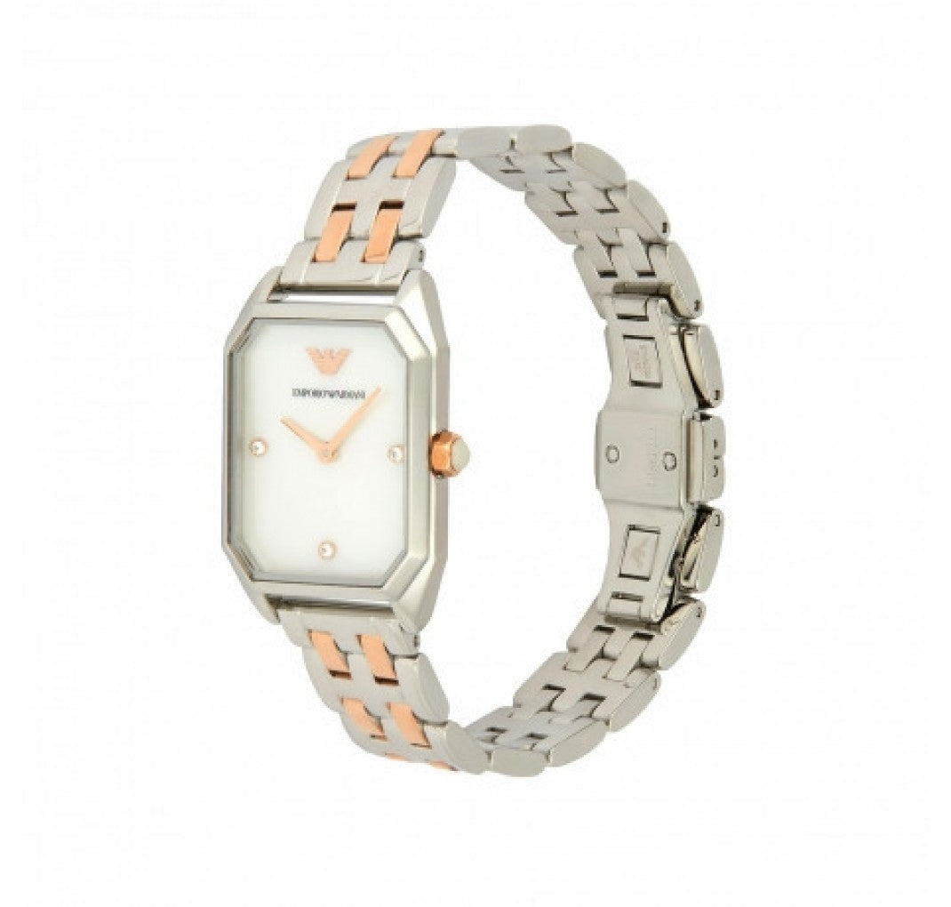 Buy Emporio Armani Women's Analog Stainless Steel White Dial 36mm Watch AR11146 in Pakistan