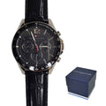 Buy Tommy Hilfiger Quartz Leather Strap Black Dial 46mm Watch for Men - 1791117 in Pakistan