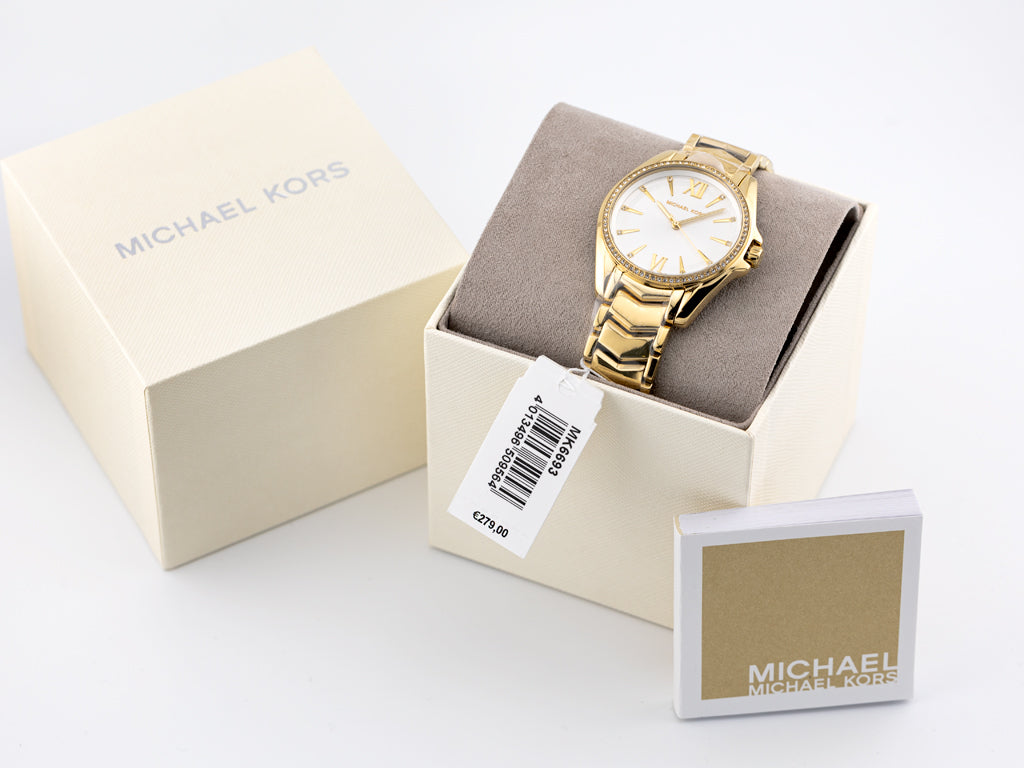 Buy Michael Kors Womens Quartz Whitney Stainless Steel White Dial 38mm Watch - Mk6693 in Pakistan