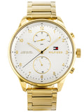 Buy Tommy Hilfiger Mens Quartz Stainless Steel Silver Dial 44mm Watch - 1791576 in Pakistan