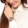 Buy Quartz Stainless Steel Wine Dial 36Mm Watch For Women in Pakistan