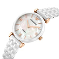 Buy Emporio Armani Womens Quartz Stainless Steel Mother Of Pearl Dial 30mm Watch - Ar1486 in Pakistan