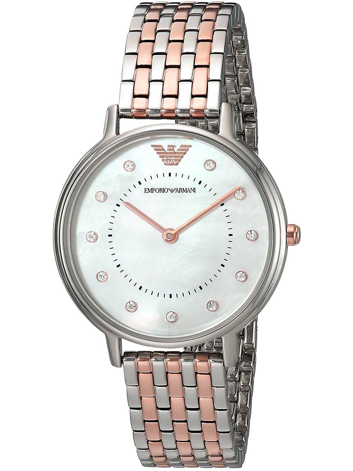 Buy Emporio Armani Womens Quartz Stainless Steel Mother Of Pearl Dial 32mm Watch - Ar2508 in Pakistan