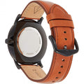 Buy Men's Quartz Brown Leather Strap Black Dial 44Mm Watch in Pakistan