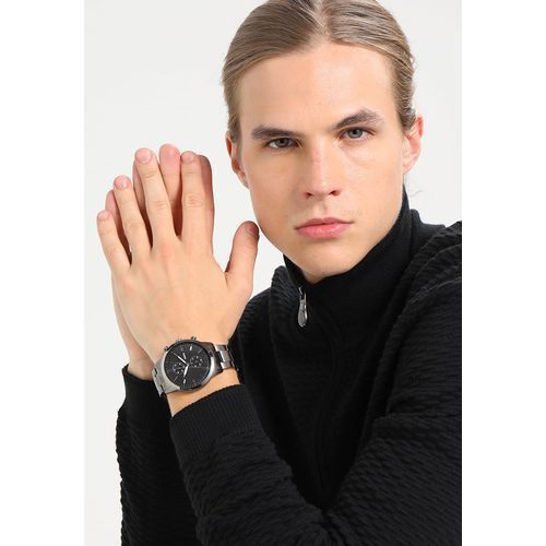 Buy Fossil Men's Quartz Stainless Steel Black Dial 44mm Watch FS5349 in Pakistan