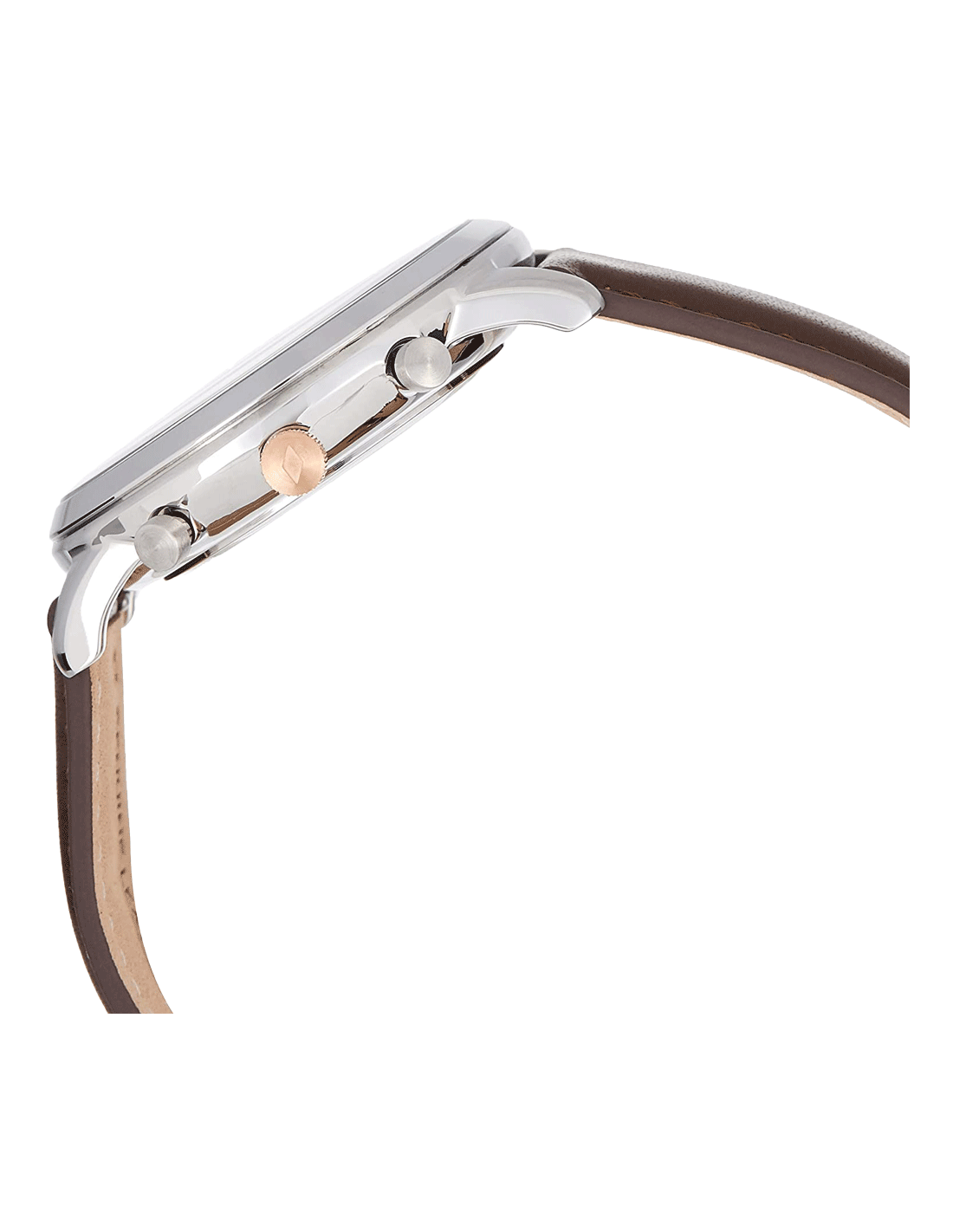 Buy Fossil Men's Chronograph Quartz Brown Leather Strap Grey Dial 44mm Watch FS5408 in Pakistan