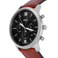 Buy Men's Chronograph Quartz Neutra Amber Leather Strap Gray Dial 44Mm Watch in Pakistan