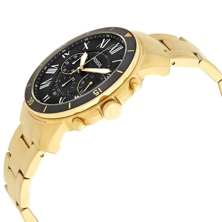 Buy Men's Chronograph Quartz Grant Stainless Steel Black Dial 44Mm Watch in Pakistan
