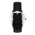 Buy Men's Quartz Minimalist Black Leather Strap Black Dial 44Mm Watch in Pakistan