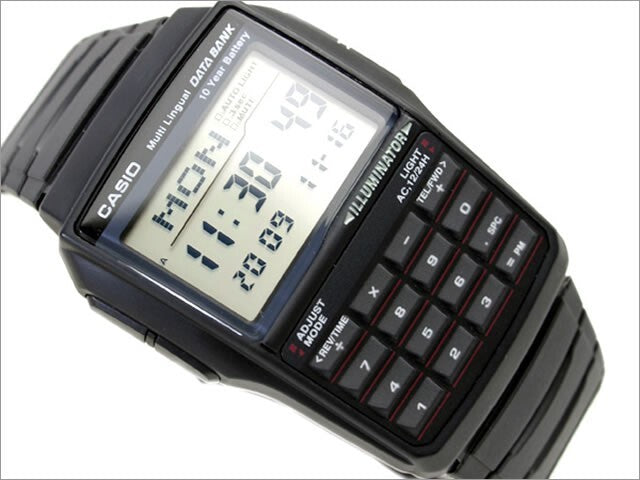 Buy Casio Black Resin Band Data Bank Wrist Watch - DBC-32-1A in Pakistan
