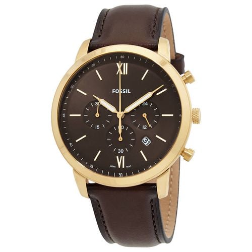 Buy Fossil Men's Quartz Leather Strap Black Dial 44mm Watch FS5763 in Pakistan