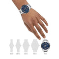 Buy Emporio Armani Mens Chronograph Stainless Steel Blue Dial 43mm Watch - Ar11458 in Pakistan