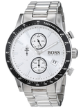 Buy Hugo Boss Mens Chronograph Quartz Rafale Stainless Steel Silver Dial Watch - 1513511 in Pakistan