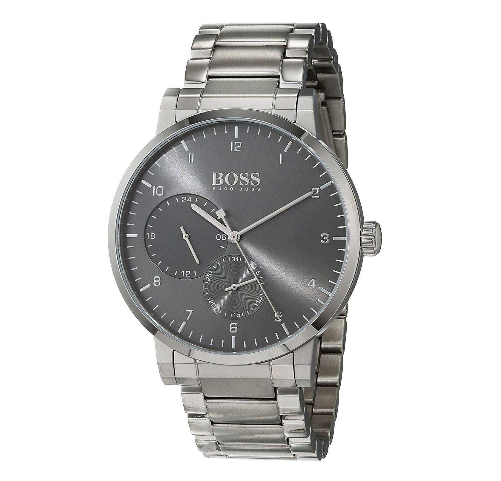 Buy Hugo Boss Mens Analog Oxygen Silver Stainless Steel Grey Dial 42mm Watch - 1513596 in Pakistan