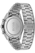 Buy Hugo Boss Mens Chronograph Champion Silver Stainless Steel Blue Dial 44mm Watch - 1513818 in Pakistan