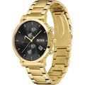 Buy Hugo Boss Mens Chronograph Quartz Integrity Stainless Steel Black Dial 43mm Watch - 1513781 in Pakistan