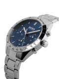 Buy Hugo Boss Mens Chronograph Quartz Talent Stainless Steel Blue Dial 42mm Watch - 1513582 in Pakistan