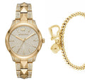 Buy Michael Kors Womens Quartz Runway Mercer Stainless Steel Gold Dial 38mm Watch - Mk6715 in Pakistan