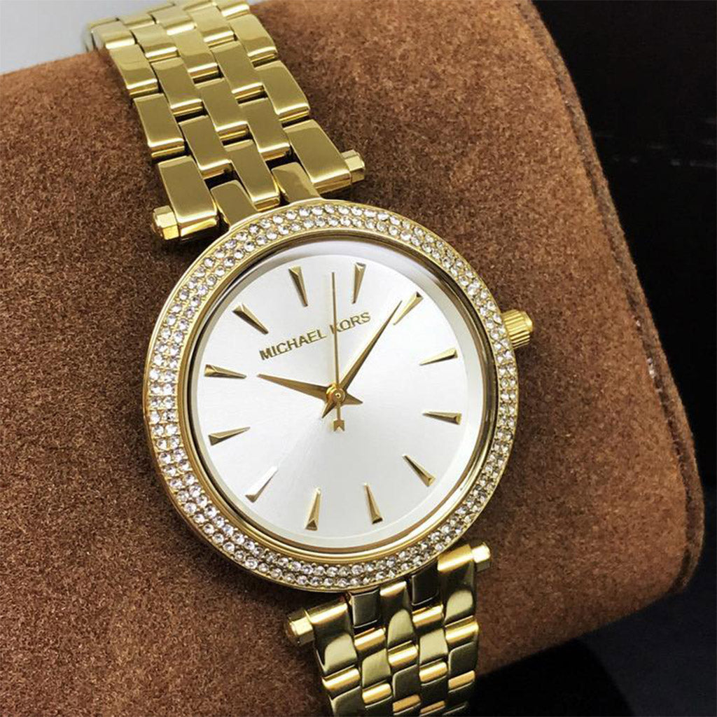 Buy Michael Kors Women’s Quartz Gold Tone Stainless Steel 33mm Watch MK3430 in Pakistan