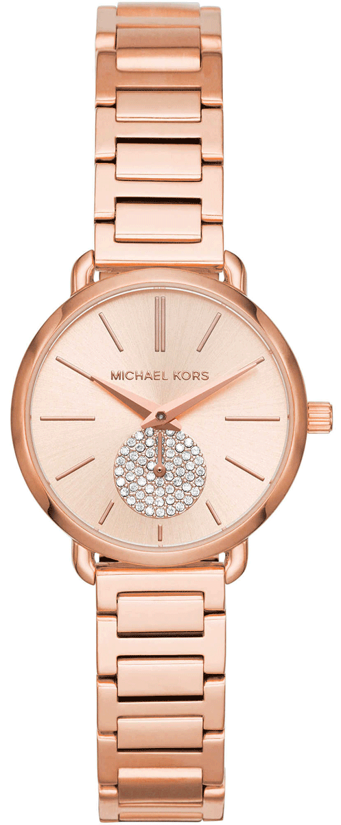 Buy Michael Kors Quartz Stainless Steel Rose Gold Dial 28mm Watch for Women - Mk3839 in Pakistan