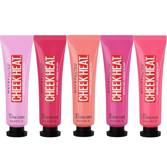 Buy Maybelline Cheek Heat Gel Cream Blush - Coral Ember in Pakistan