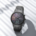 Buy Emporio Armani Mens Chronograph Quartz Analog Stainless Steel Black Dial 43mm Watch - Ar11275 in Pakistan