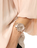 Buy Michael Kors Womens Quartz Stainless Steel Rose Gold Dial 37mm Watch - Mk6357 in Pakistan