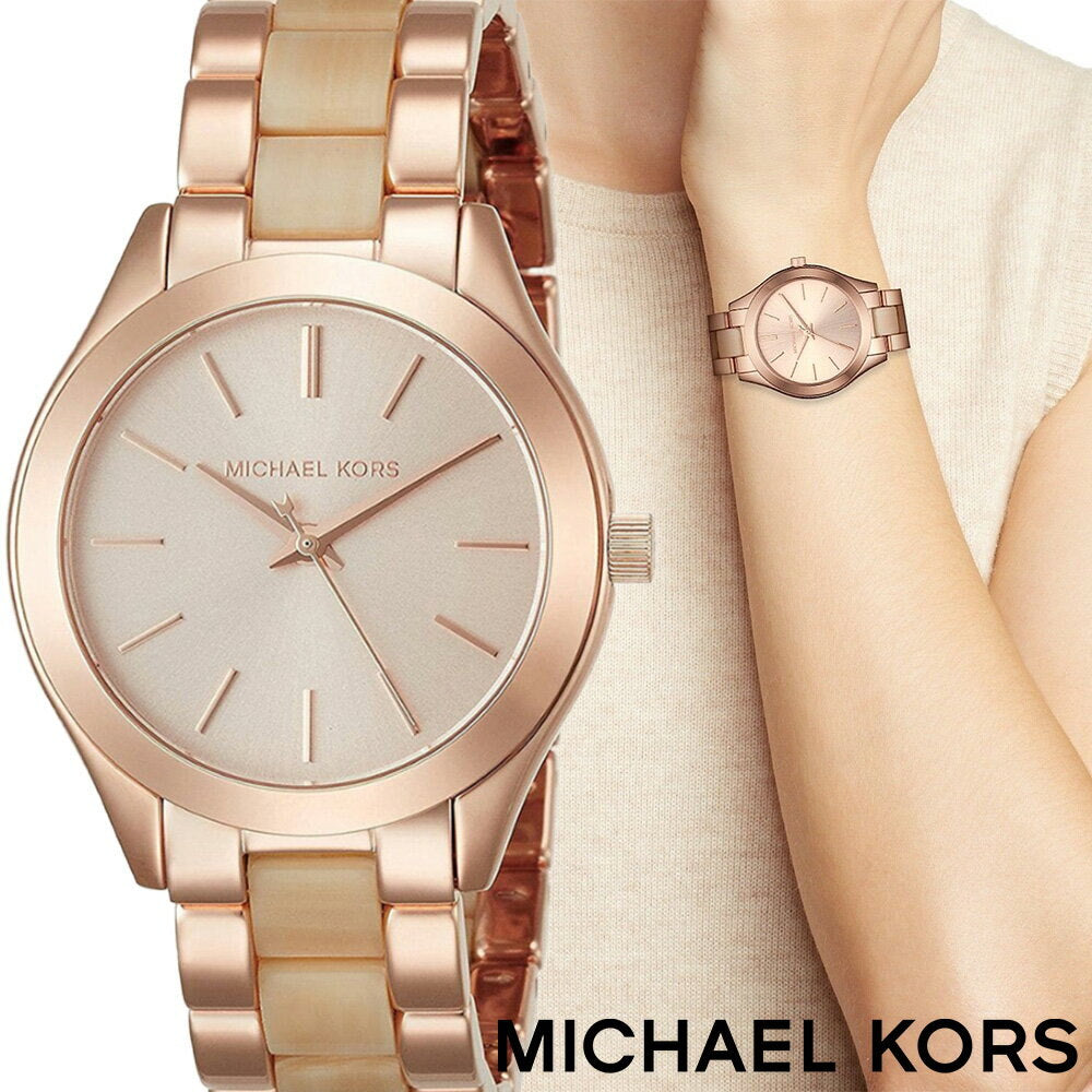 Buy Michael Kors Women’s Quartz Stainless Steel Rose Gold Dial 33mm Watch - MK3513 in Pakistan