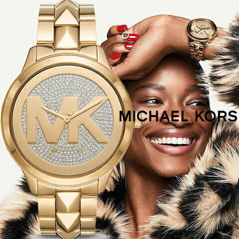 Buy Michael Kors Womens Quartz Runway Stainless Steel Gold Dial 44mm Watch - Mk6714 in Pakistan