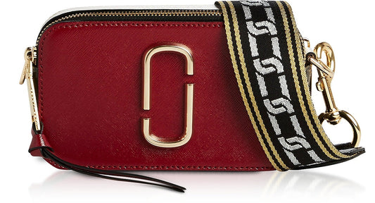 Buy Marc Jacobs The Snap Shot Bag Small - Deep Maroon - Graphite in Pakistan