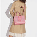 Buy Coach Dempsey Carryall In Signature Jacquard With Stripe And Coach Patch Bag Large - Denim Pink in Pakistan