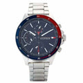 Buy Tommy Hilfiger Mens Quartz Stainless Steel Blue Dial 46mm Watch - 1791718 in Pakistan