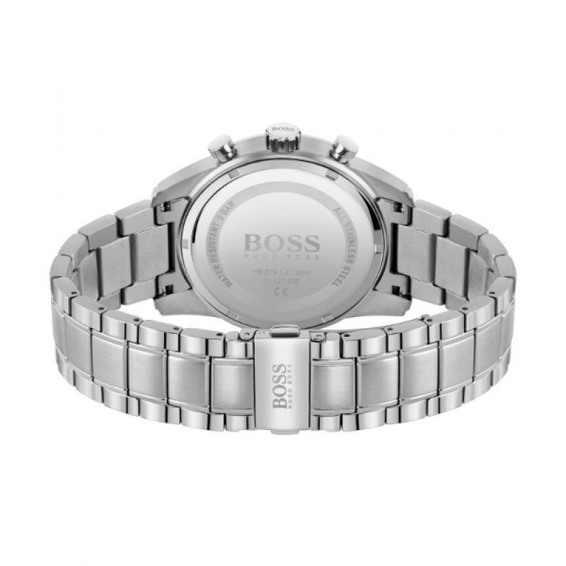 Buy Hugo Boss Mens Quartz Skymaster Chrono Stainless Steel Blue Dial 44mm Watch - 1513784 in Pakistan