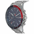 Buy Tommy Hilfiger Mens Quartz Stainless Steel Blue Dial 46mm Watch - 1791718 in Pakistan