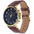 Buy Tommy Hilfiger Mens Quartz Blue Dial Leather Strap 46mm Watch - 1710380 in Pakistan