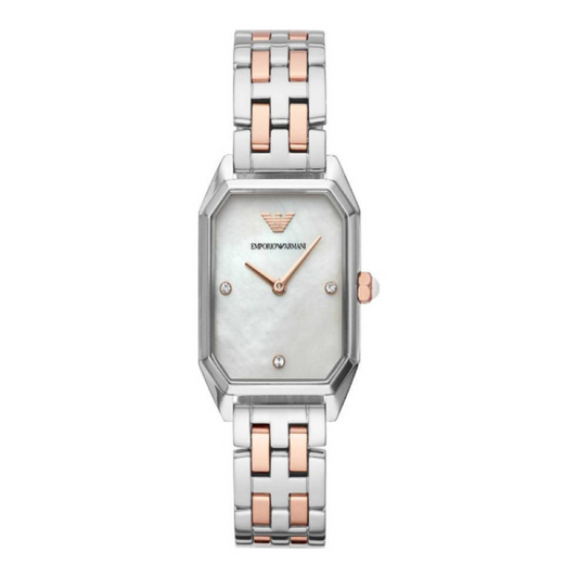 Buy Emporio Armani Women's Analog Stainless Steel White Dial 36mm Watch AR11146 in Pakistan