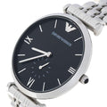 Buy Emporio Armani Stainless Steel Black Dial 40mm Watch for Men - Ar1676 in Pakistan