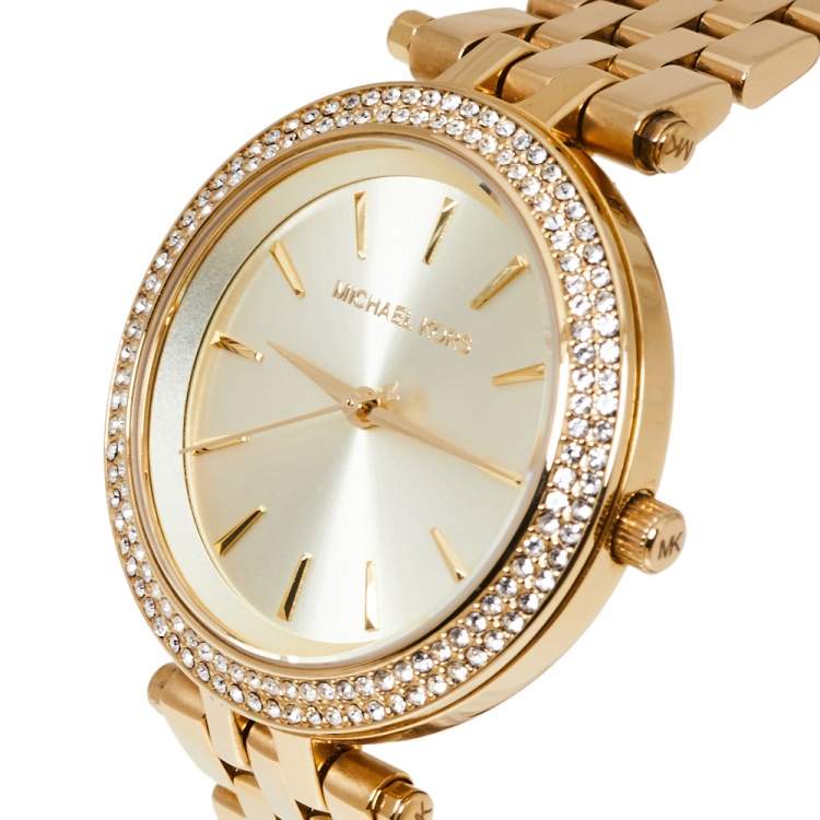 Buy Michael Kors Quartz Gold Tone Stainless Steel 33mm Watch for Women - Mk3430 in Pakistan