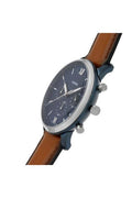 Buy Fossil Men's Quartz Leather Strap Blue Dial 44mm Watch FS5791 in Pakistan