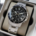 Buy Fossil Men's Chronograph Quartz Silver Stainless Steel Blue Dial 44mm Watch FS5238 in Pakistan