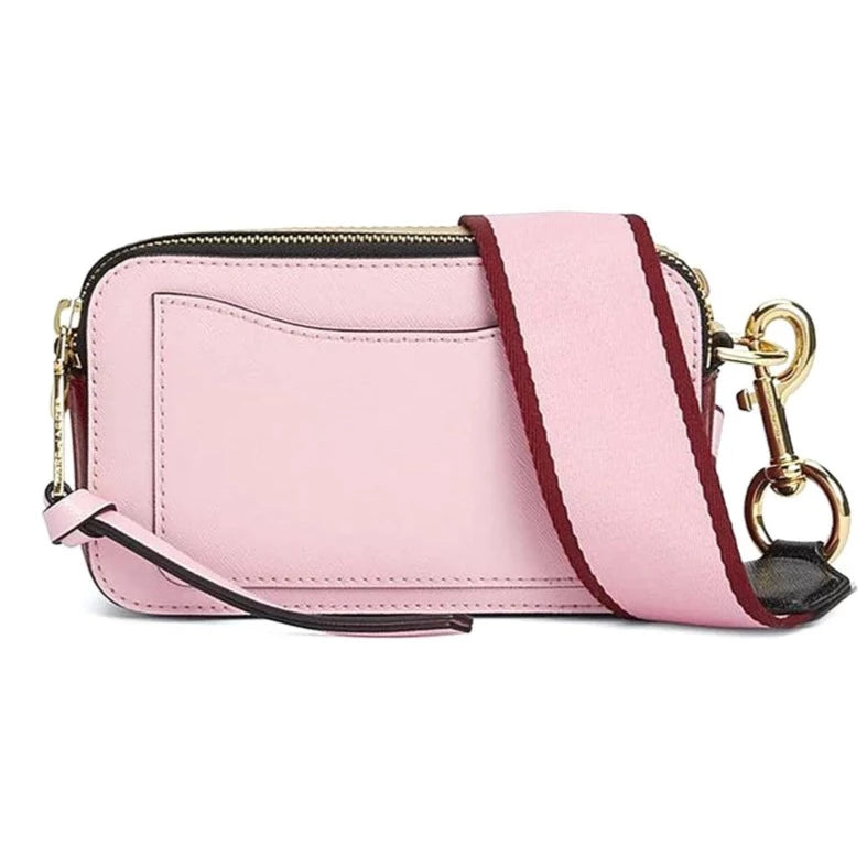 Buy Marc Jacobs The Snap Shot Bag Small - New Baby Pink / Red in Pakistan