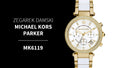 Buy Michael Kors Womens Quartz Parker Stainless Steel White Dial 39mm Watch - Mk6119 in Pakistan