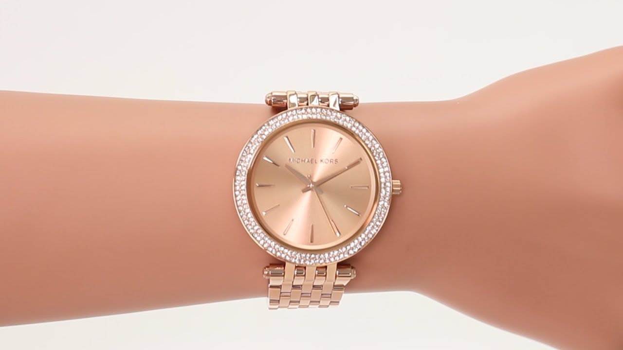 Buy Michael Kors Women’s Quartz Stainless Steel Rose Gold Dial 39mm Watch - MK3192 in Pakistan