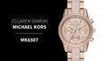 Buy Michael Kors Womens Quartz Ritz Stainless Steel Rose Gold Dial 37mm Watch - Mk6307 in Pakistan