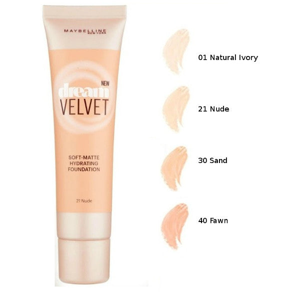 Buy Maybelline Dream Velvet Soft Matte Hydrating Foundation in Pakistan