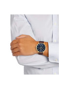 Buy Tommy Hilfiger Mens Quartz Blue Dial Leather Strap 46mm Watch - 1710380 in Pakistan