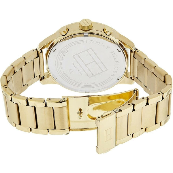 Buy Tommy Hilfiger Mens Quartz Stainless Steel Silver Dial 44mm Watch - 1791576 in Pakistan