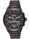 Buy Hugo Boss Mens Chronograph Quartz Onyx Stainless Steel Black Dial 46mm Watch - 1513365 in Pakistan